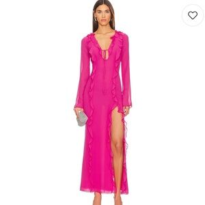 NBD Pink Maxi Dress